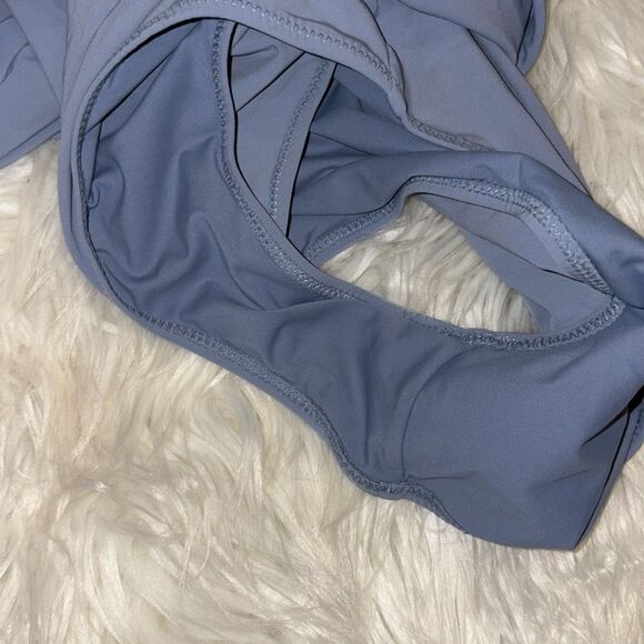 Stella McCartney Infinity Blue One Piece Wrap Swimsuit - Picture 8 of 13